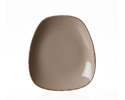 Teller "Casa", oval, ca. 19x16,5 cm, grau - Grau - 1