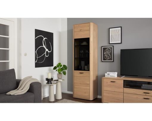 Interliving Anbauwand 2029, ca. 295x205 cm - Braun/Schwarz - 3