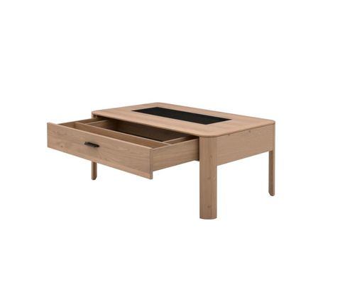 Interliving Couchtisch 2029 mit Schubkasten - Braun/Schwarz - 3