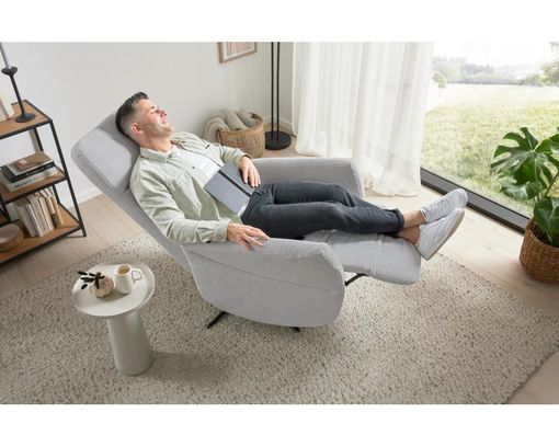 Interliving Funktionssessel 4530, leger - Silber - 6