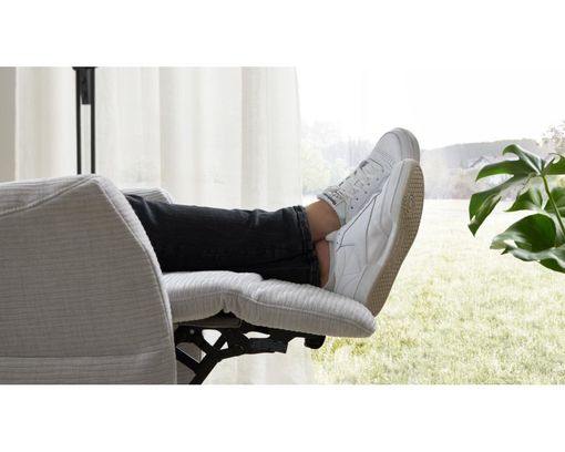 Interliving Funktionssessel 4530, leger - Silber - 7