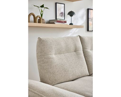 Musterring Wohnlandschaft 2795 mit Metallkufen, besonders leger - Ivory - 5