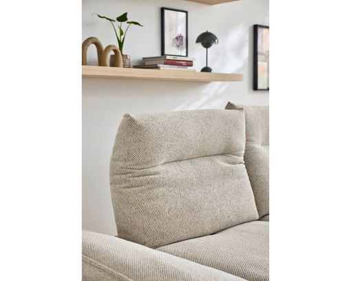 Musterring Wohnlandschaft 2795 mit Metallkufen, besonders leger - Ivory - 13
