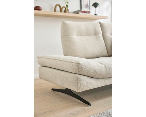 Musterring Wohnlandschaft 2795 mit Metallkufen, besonders leger - Ivory - 10