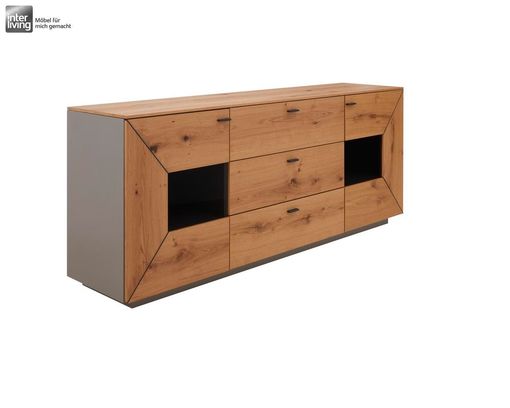Interliving 2022 Sideboard, ca. 165 cm breit - Fango / Honig - 1