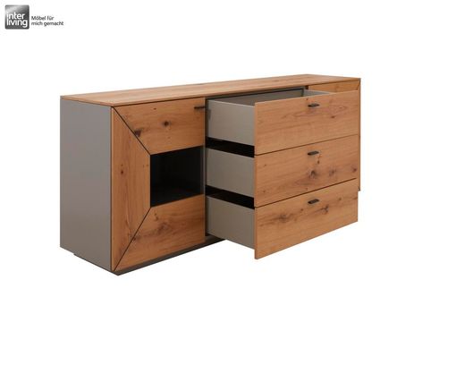Interliving 2022 Sideboard, ca. 165 cm breit - Fango / Honig - 3