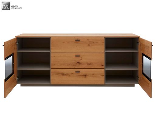 Interliving 2022 Sideboard, ca. 165 cm breit - Fango / Honig - 4