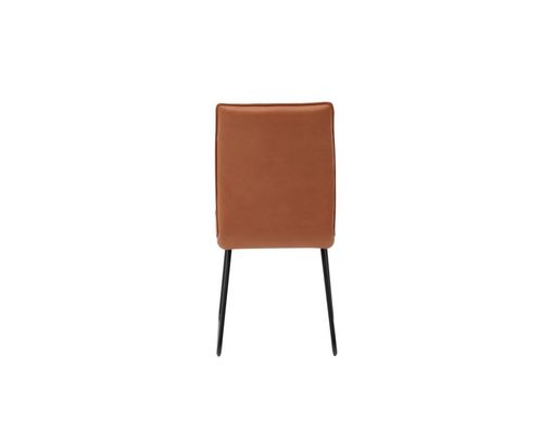 Interliving Stuhl 5505, Mikrofaserbezug braun, Kufengestell - Caramel - 2