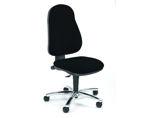Drehstuhl Traunstein, ergonomisch, sitzhöhenverstellbar - schwarz - 1