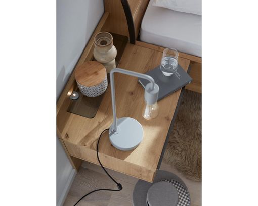 Interliving 1205 Schlafzimmer, Bianco-Eiche, Glas Champagner - Braun/Beige - 4