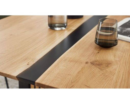 Interliving 5604 Esstisch Eiche rustico hell, ca. 190x100 cm - Holzfarben - 3