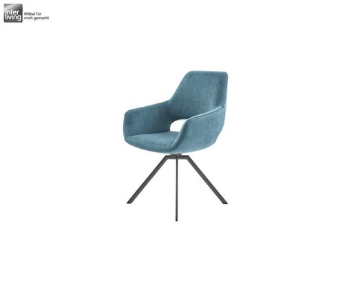 Interliving Schalenstuhl 5112, blau - Petrol - 2