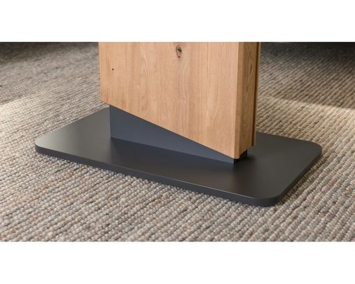 Interliving Couchtisch 6223, höhenverstellbar - Braun/Schwarz - 2