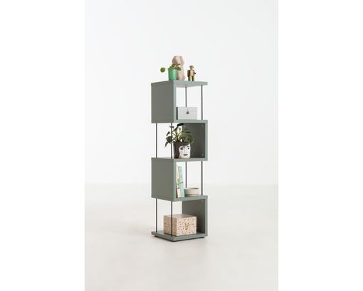 Regal "Moor New", grün, 5 Böden - Pine Green - 1