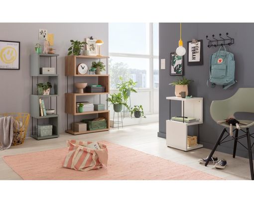Regal "Moor New", grün, 5 Böden - Pine Green - 2
