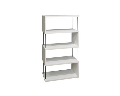 Regal "Moor New", weiß matt lackiert, 5 Böden - Weiß - 1