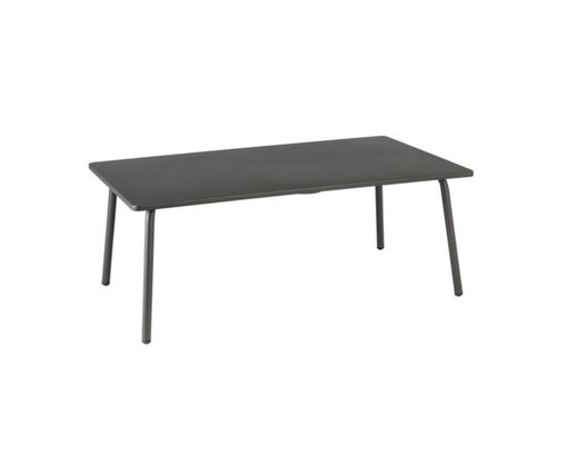 Loungetisch "Vence", rechteckig, Stahl Titane - Titan - 1
