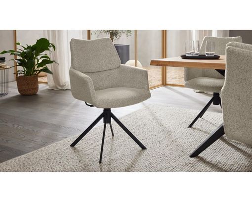 Interliving Armlehnstuhl 5118, Boucle, mit Funktionen - Elegant wish champagne - 3