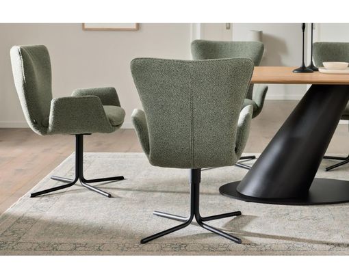 Interliving Design-Armlehnstuhl 5121, thymianfarbener Bezug - Thymian - 4