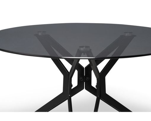 Couchtisch "Menifee", ca. 80x43 cm - Grau/Schwarz - 1