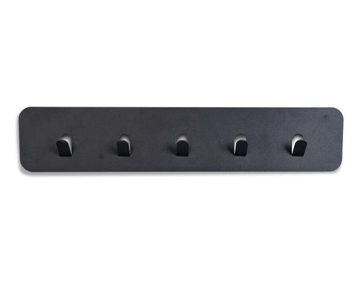 Garderobenleiste "Meinerzhagen 1", 5 Haken, Metall anthrazit - Anthrazit - 1