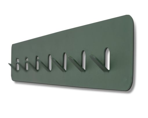 Garderobenleiste "Meinerzhagen 3", 7 Haken, Metall grün - Grün - 2