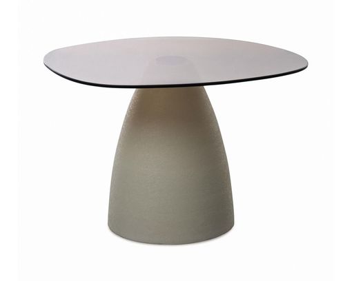 Couchtisch "München", ca. 65x43x58 cm - Braun/Cremeweiß - 1