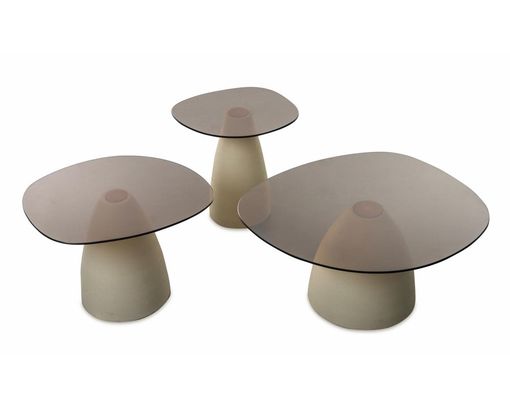 Couchtisch "München", ca. 65x43x58 cm - Braun/Cremeweiß - 2