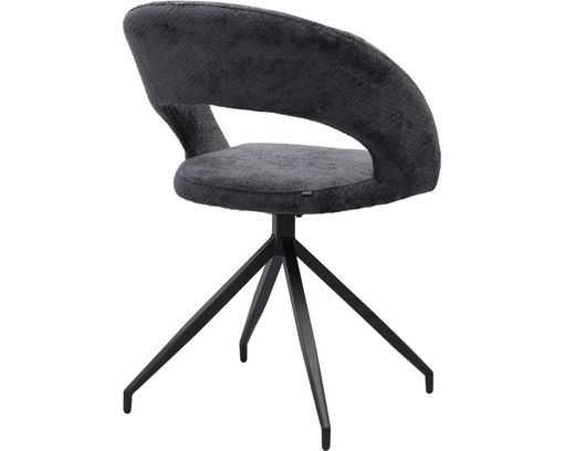 Trendhopper Stuhl "Yuna", drehbar, anthrazit - Anthrazit - 4