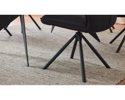 Interliving Stuhl 5116 mit Stativgestell - Night Carbonschwarz - 3