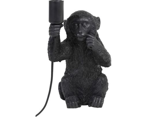 Trendhopper Tischleuchte "Monkey", schwarz - Schwarz - 1