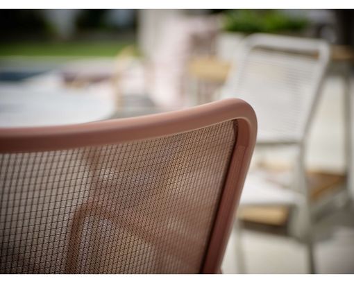 Stern Stapelsessel "Joris", Terra, Aluminium/Textilen - Terra - 2