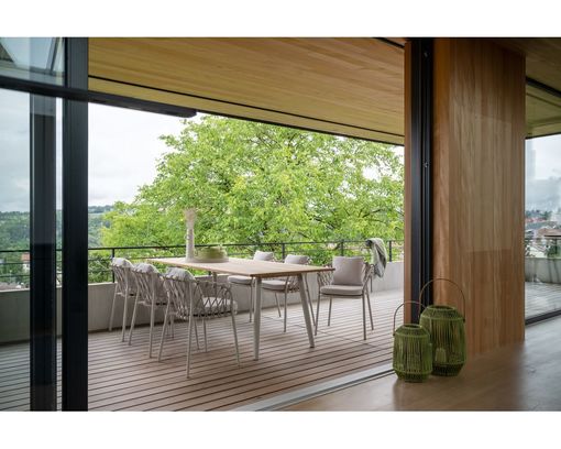 Stern Sessel "Klea", Kordel, greige - Greige/Vanilla - 5