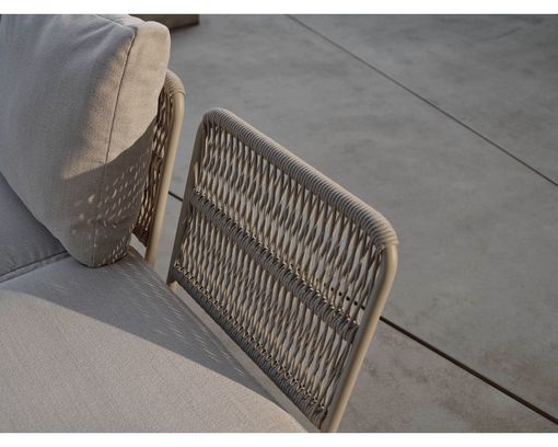 Stern Lounge/Liege "Enya" - Greige / Vanilla - 3