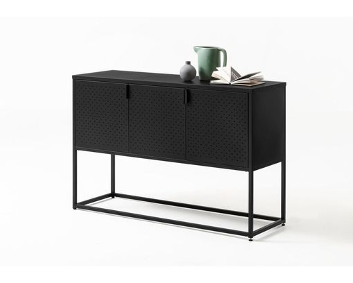 Sideboard "Augusta" ca. 120x80 cm - Schwarz - 2