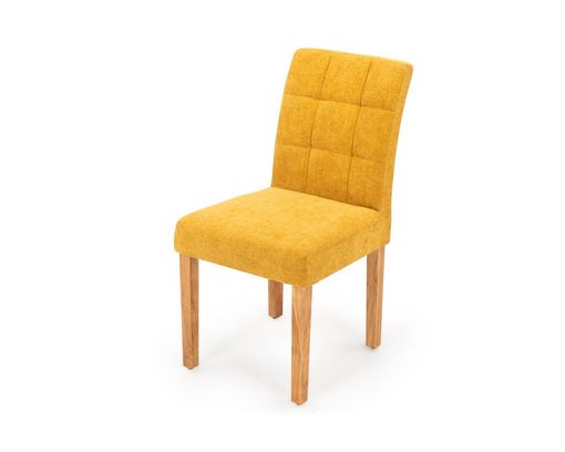 Polsterstuhl 9101, Gestell Eiche geölt, gelb in Mustard » Stühle | Möbel  Turflon Online-Shop | Stühle