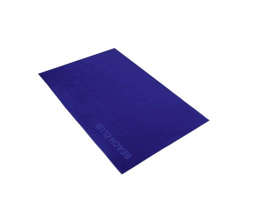 Strandtuch "Beach Club", ca. 100x180 cm, dunkelblau - Reflex blue - 1