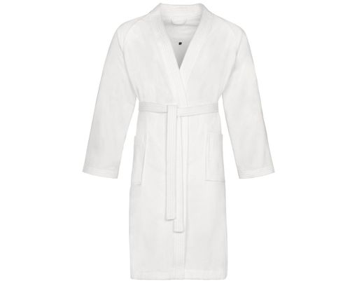 Bademantel "Dallas", Größe M, weiß - Weiß - 1