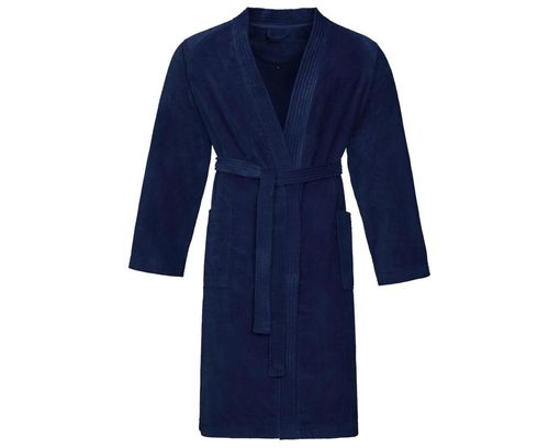 Bademantel "Dallas", Größe M, dunkelblau - Winternight - 1