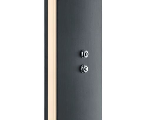 LED-Stehlampe "Pure F", getrennt schalt- und dimmbar - Anthrazit - 3