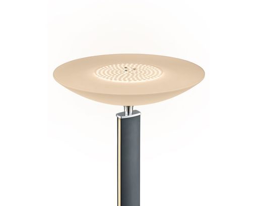 LED-Stehlampe "Pure F", getrennt schalt- und dimmbar - Anthrazit - 4