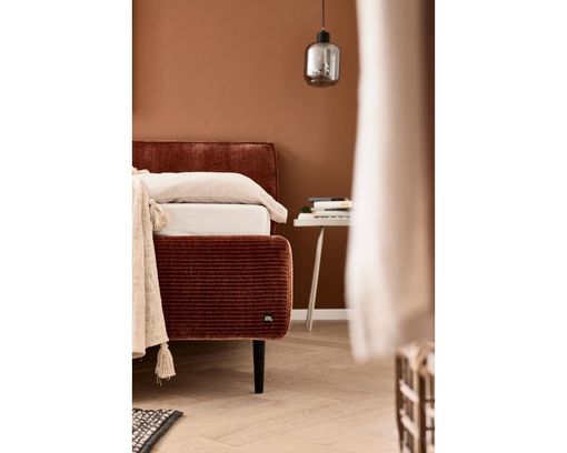 Interliving Polsterbett 1417, rostfarben - Rusty - 6