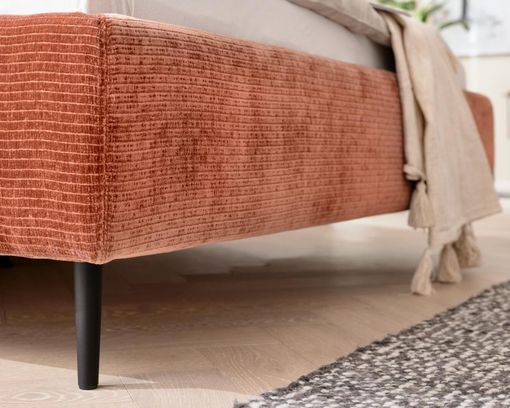 Interliving Polsterbett 1417, rostfarben - Rusty - 7