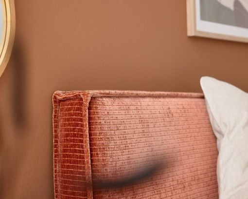 Interliving Polsterbett 1417, rostfarben - Rusty - 18