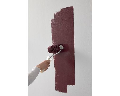 MissPompadour Wandfarbe "Die Wertvolle", Rot mit Merlot / 2,5 L - Rot mit Merlot - 3