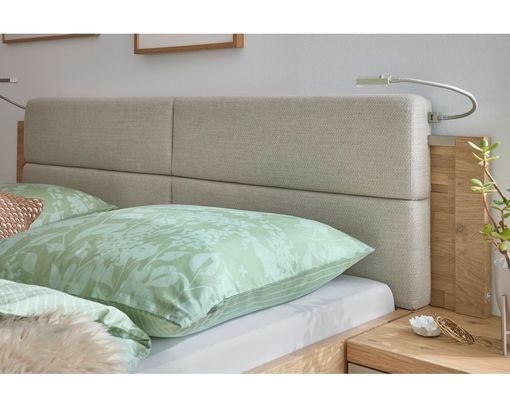 Schlafzimmer "Minto 2.0", Kleiderschrank und Bett mit Konsole -  - 2