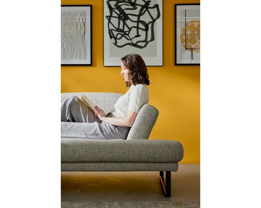 Interliving Wohnlandschaft 4460, leger, inkl. Kopfteilverstellung - Jazz Silber 121 - 9
