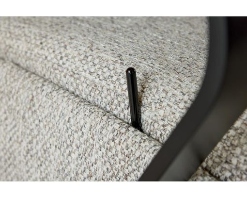 Interliving Funktionssessel 4565, leger, mit manueller Verstellung - Silber - 8