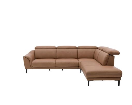 Interliving Wohnlandschaft 4461, Leder, braun - Haselnussbraun - 6