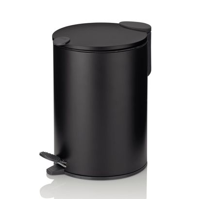 Kosmetikeimer "Mats", 3L, schwarz - Schwarz - 1